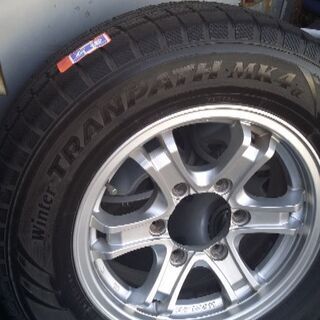 ☆ハイエース用☆15アルミ付スタッドレスタイヤ4本セット！
