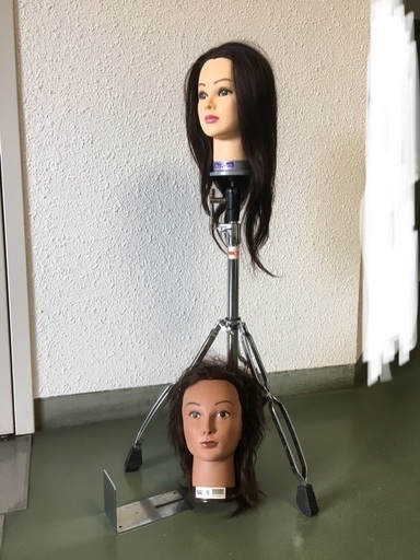 ヘアーマネキンスタンド