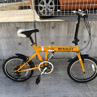 RENAULT ルノー 6段変速 折りたたみ自転車 ミニベロ 