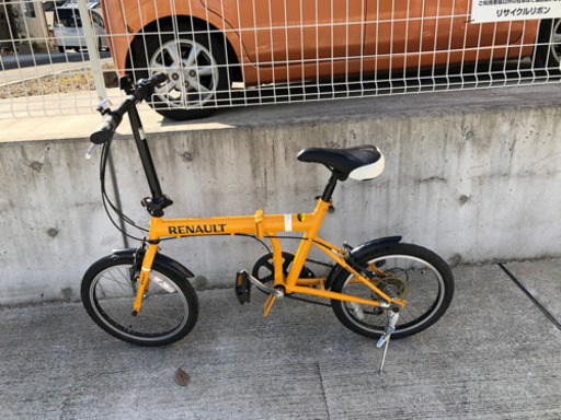 RENAULT ルノー 注文 6段変速 折りたたみ自転車 ミニベロ
