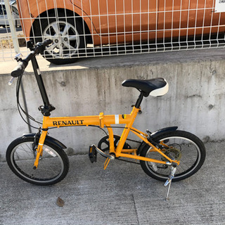 RENAULT ルノー 6段変速 折りたたみ自転車 ミニベロ