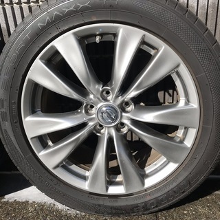 K*T様 ‼️最終値下げ完了‼️給料日ですね！ Y51後期　フーガ　タイヤホイー 日産フーガ Y51 純正ホイール ツライチ化 | よろづ