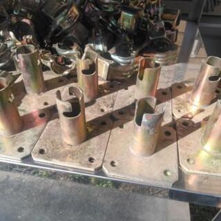 単管パイプ、クランプ等