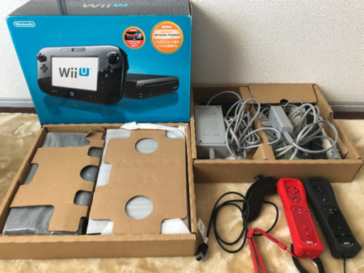 Wii Uとソフト数点セット