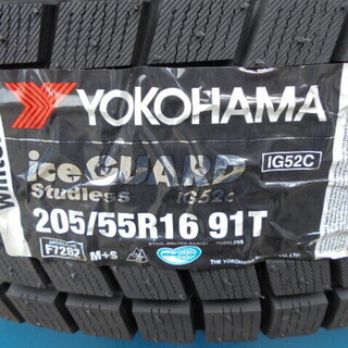 新品未使用 在庫品 ヨコハマ iceGUARD IG52C 205/55R16 4本