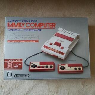 任天堂　クラシックミニ　ファミリーコンピュータ　使用数回　美品！