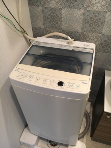 Haier 洗濯機 4.5kg  2018年製！