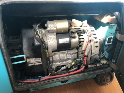 デンヨー GAW-150SS エンジン発電溶接機 ウェルダー DENYO 防音型 