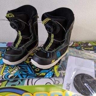 【子供用】K2スノーボード3点セット（おまけ付）