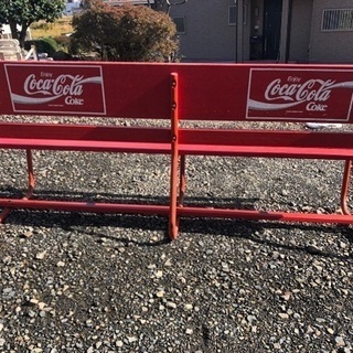 本日限定 コカコーラ ベンチ