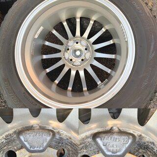 エコフォルム　１７インチ　スタッドレス　フォレスター、アウトバック