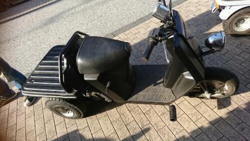 走行距離一桁間違えていました！ジャイロX‼️ミニカー登録車両