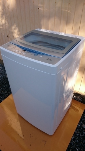 アクア （AQUA）5.0kg 全自動洗濯機 　AQW-GS50F（W）　2018年製
