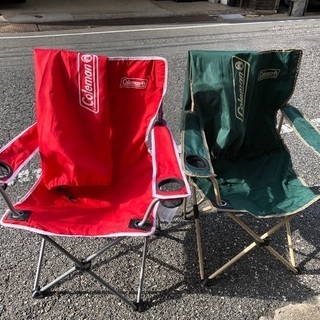コールマン　キャンプ用椅子　2つセット