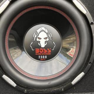 ウーハー 2300W x2 ボックスセット！