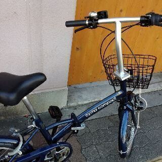 Cyma compact 20吋折り畳み自転車 外装6段/ネイビー