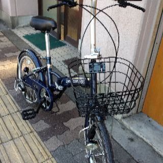 Cyma compact 20吋折り畳み自転車 外装6段/ネイビー