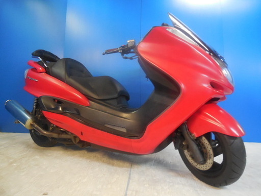 YAMAHA マジェスティ250C 赤　冬相場最終値下げ価格！ 諸経費無し！ 試乗エンジン点検済み 当日お渡し可 自賠責保険加入で乗れます 横浜 都筑 宮前 激安！