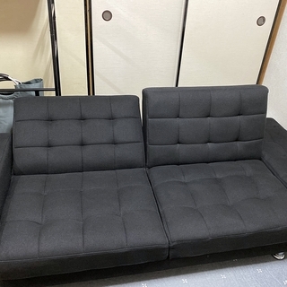 【中古】3人掛けソファーベッド　使用期間1年