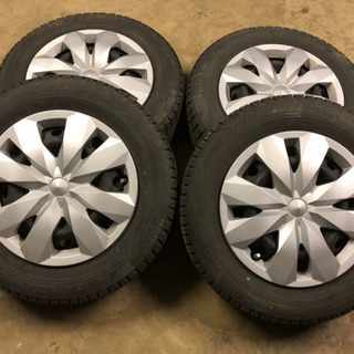 売約済み！ヴィッツ ジュエラ 純正ホイール＋ブリジストン 山有り