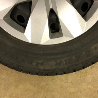 売約済み！ヴィッツ ジュエラ 純正ホイール＋ブリジストン 山有りスタッドレスタイヤ 4本セット 165/70R14