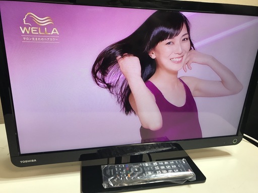 【★値下★】デジタルハイビジョン液晶テレビ 23型 TOSHIBA 管理No24 (送料無料)