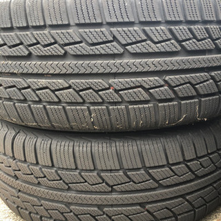 MPV 23Tに適合の冬タイヤ付きホイール　4本