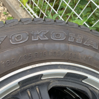 ジムニー用アルミ&スタッドレスタイヤセット(中古美品)