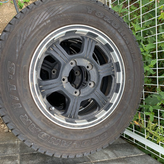 ジムニー用アルミ&スタッドレスタイヤセット(中古美品)