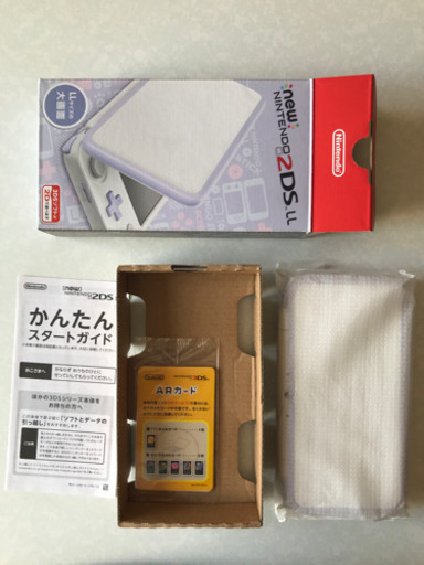 新品未使用ニンテンドー2dsll ホワイト ラベンダー ぶんしょう 高崎のポータブルゲーム ニンテンドーds 3ds の中古あげます 譲ります ジモティーで不用品の処分