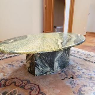 （商談中）大理石ローテーブル