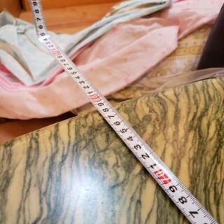 （商談中）大理石ローテーブル