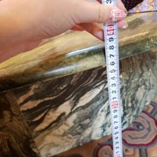 （商談中）大理石ローテーブル