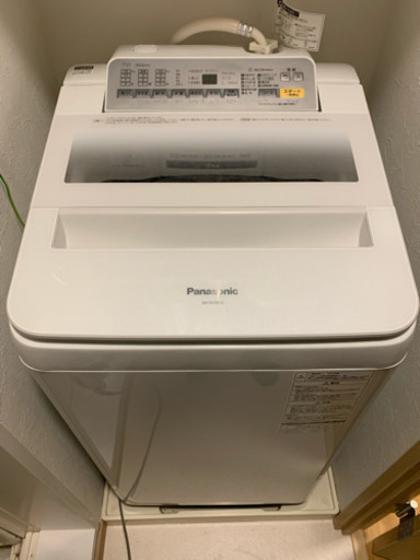 使用3年以内 Panasonic NA-FA70H3-W 全自動洗濯機 7.0kg 即効泡洗浄 エコナビ ホワイト