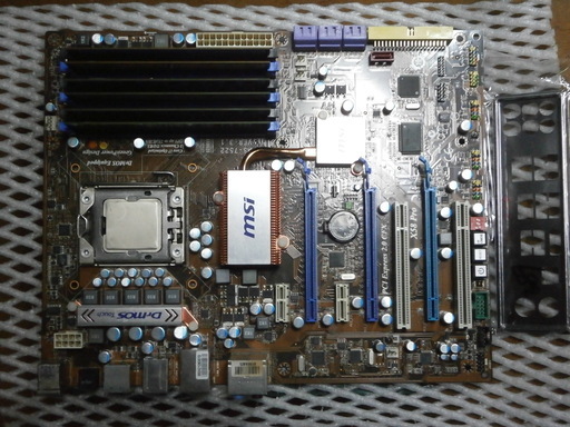 MSI X58Pro/CPU/メモリー１６GB　値下　動作確認済み