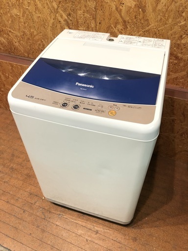 Panasonic NA-F45B1 4.5kg 全自動洗濯機 2009年 分解洗浄済