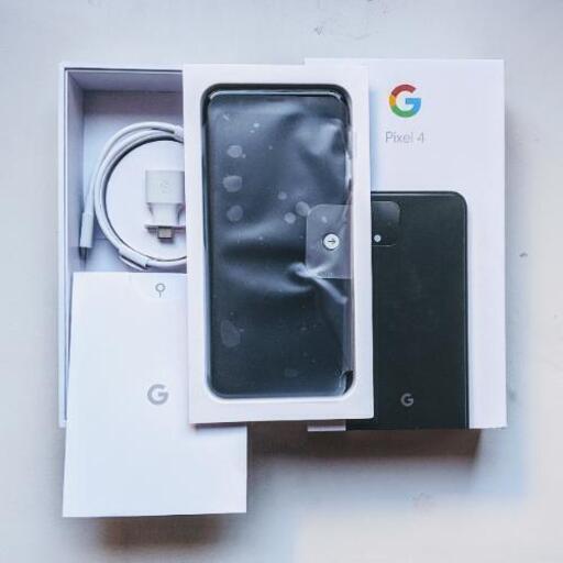 【超美品】Google Pixel 4 SIMフリー 128GB 黒　海外版