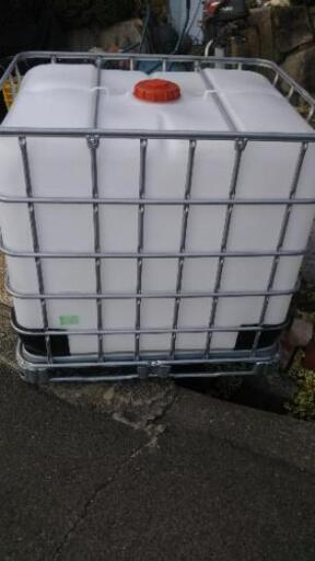 売却済、1000リットルタンク 向島