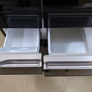 2011年製 HITACHI 日立 6ドア ノンフロン 冷蔵庫 冷凍冷蔵庫 565L R-B5700 インテリジェント真空保存 真空チルドi 2011年製 HITACHI 日立 6ドア ノンフロン 冷蔵庫 冷凍冷蔵庫