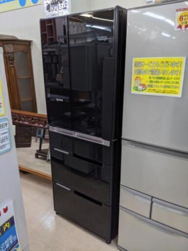 2011年製 HITACHI 日立 6ドア ノンフロン 冷蔵庫 冷凍冷蔵庫 565L R-B5700 インテリジェント真空保存 真空チルドi