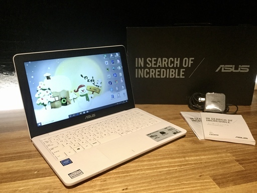 売却済み　ご覧頂きありがとうございました。【一宮でWindows10搭載機を買うなら！格安！2016年製 箱付き ASUS white ノートPC】一宮市にパソコンさぽーとMr.Carnival（ミスカニ）です！PC修理・販売、iPhone\u0026iPad修理店【PayPay\u0026メルペイ使えます！】店頭在庫PCのご紹介です！受け渡しは店舗にて(^^)/【11.6インチ ノートパソコン HDD500GB】