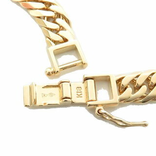 喜平 ネックレス 18金 6面ダブル 六面 K18ゴールド 51.7グラム 50cm