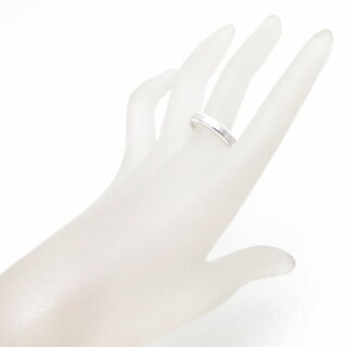 ティファニー ミルグレインエッジ リング ノーツバンド Pt950 プラチナ 17.5号 TIFFANY&Co. 指輪/092395【中古】【本物】 ティファニー ミルグレインエッジ リング ノーツバンド Pt950 プラチナ