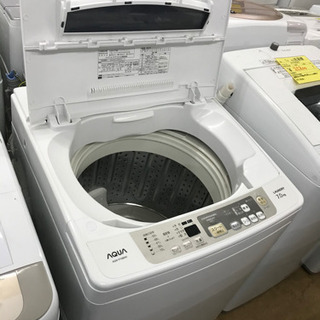 【ＳＡＬＥ】7キロ洗濯機　ＡＱＵＡ　中古　リサイクルショップ宮崎屋19.11.18 SALE】7キロ洗濯機 AQUA 中古 リサイクルショップ宮崎屋19.11.18