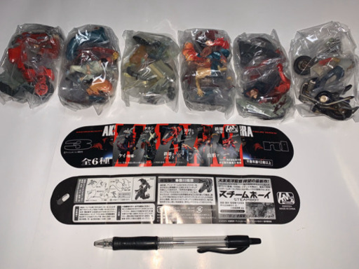AKIRAアキラ、ガチャボンフィギュア全6種セット