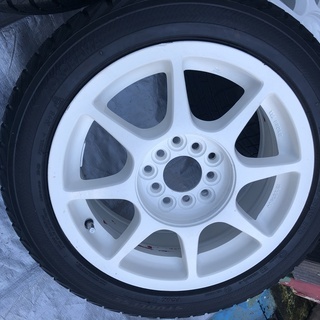 スタッドレスタイヤ 195/50R/15 社外15インチホイール 5穴 PCD110