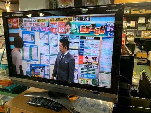 SHARP 32インチテレビ　中古　2009年製　本日の大特価