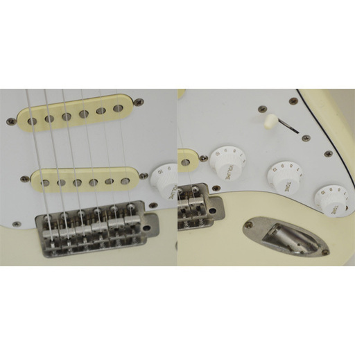 フレッシャー STRAIGHTER ストラトタイプ ホワイト 調整済み ジャパン