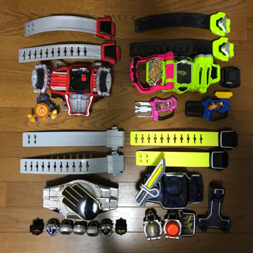 仮面ライダー 変身ベルト 4種類セット