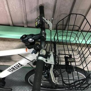 電動自転車 ヤマハ PASプレイス 白 大容量8.7ah　訳あり